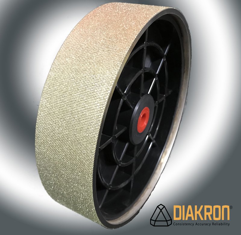 Diakron Diamond Grinding Wheel Textured 8'' (200mm) x 2'' (50mm) 80 grit
