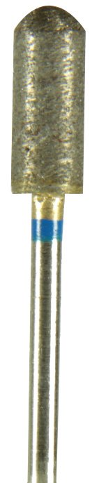 Diamond Sintered Bur #220 Grit 5x14mm Round End Cylinder (2.35mm)