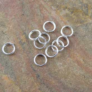 Split Ring Sterling Silver 7mm