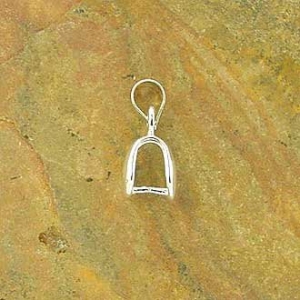 Bail - Ice Pick Sml Silver Plated