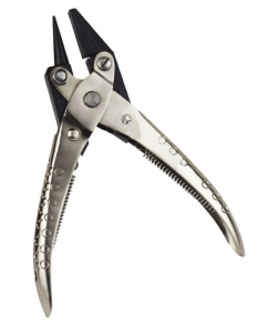 Pliers Parallel Flat/Round Nose Nylon Jaw