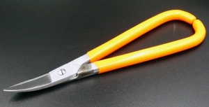 Snips/Shears 170mm Curved with PVC Handle
