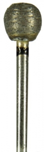 Diamond Sintered Bur #80 Grit 7mm Ball (2.35mm)
