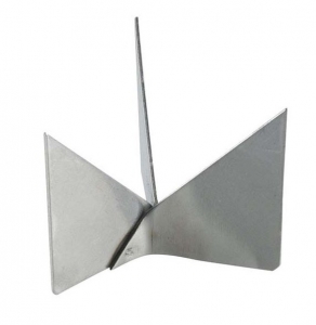 3 Point Trivet 1.75" (w) x 1.25" (h) Stainless Steel