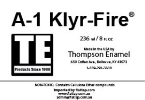 Thompson Enamel Klyr-Fire A1 236ml / 1/2 US Pint / 8 oz