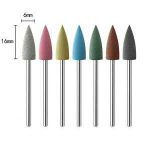 Rubber / Silicone Carbide Point 6x16mm